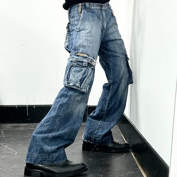 Energie 데님 카고 팬츠