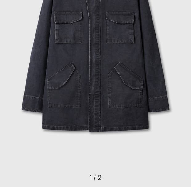 ETCE x 다이브인 Washed Parka Jacket