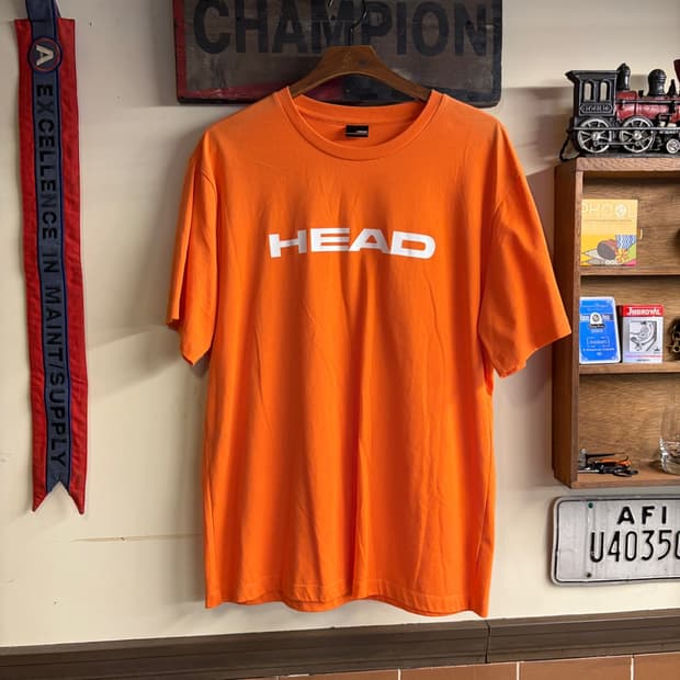 HEAD 로고 반팔 XXL