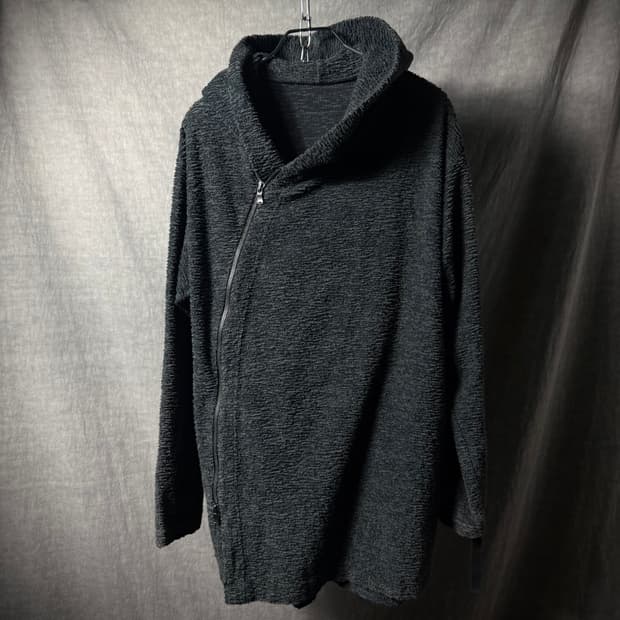 The Viridi-Anne Asymmetric Hooded Zip-Up