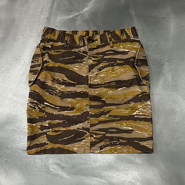  히스테릭글래머 카모플라쥬 스커트 y15434