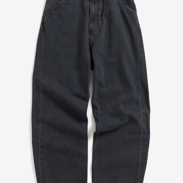 해칭룸 - 커브진 Curve Jeans Washed Black (M)