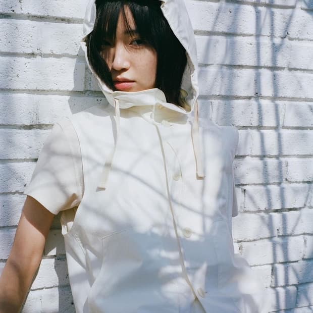 오에이지 oage 백합 코튼 후드베스트