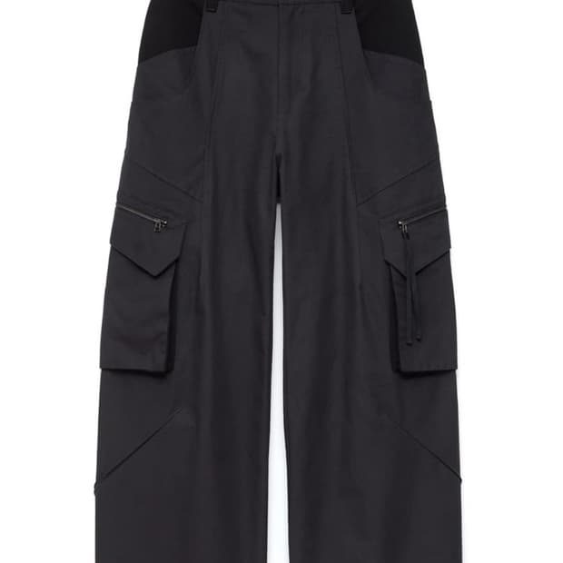 (구매) 해칭룸 Darted Cargo Pants Blue black L