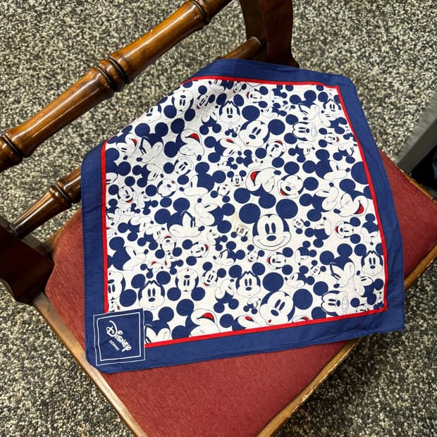 빈티지 디즈니 미키마우스 반다나  