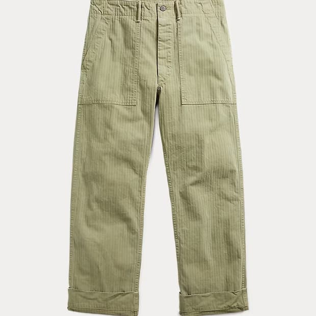 RRL 헤링본 팬츠