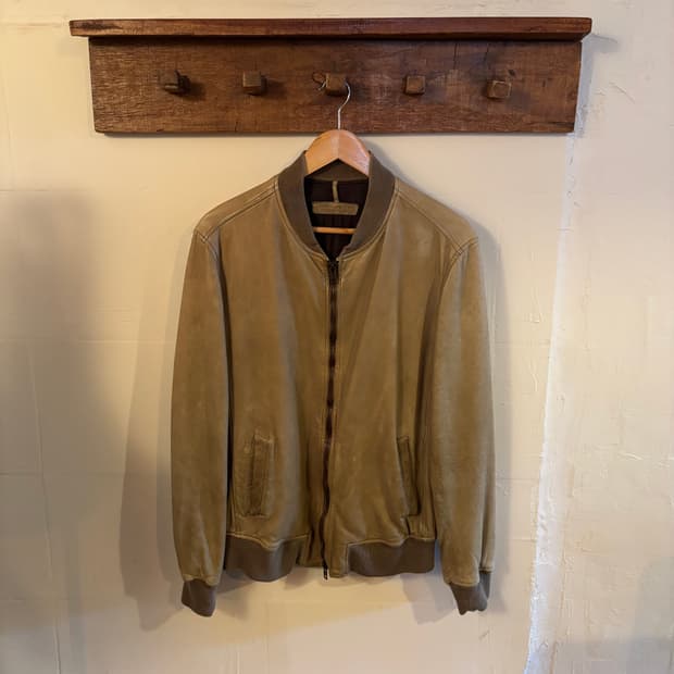 made italy lambskin jacket