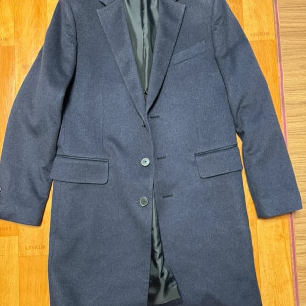 [100]국내양복점제작 블루그레이 비스포크 캐시미어코트
