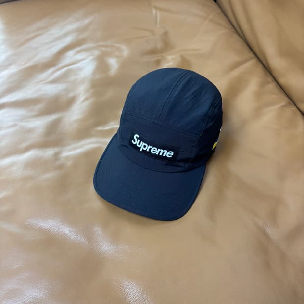 Supreme 슈프림 트레일 블랙 캠프캡 모자 (Trail Black)