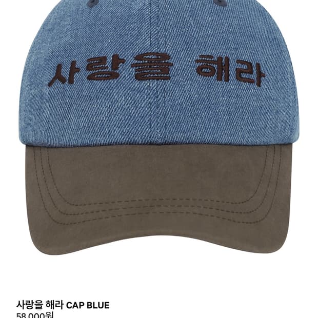 코이세이오 모자 사랑을해라 새상품