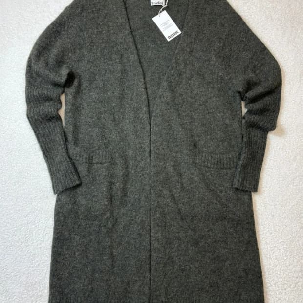 아크네스튜디오 ACNE 모헤어 롱 니트 가디건 PN6080