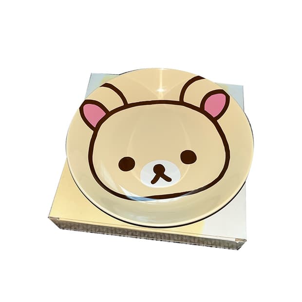 코리락쿠마 접시