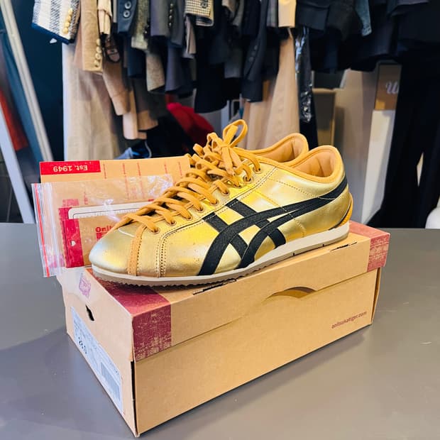 오니츠카 타이거 올림포스 골드 / 블랙(280mm)