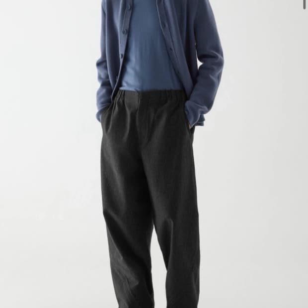 [새상품/코스] COS COTTON 배럴 진