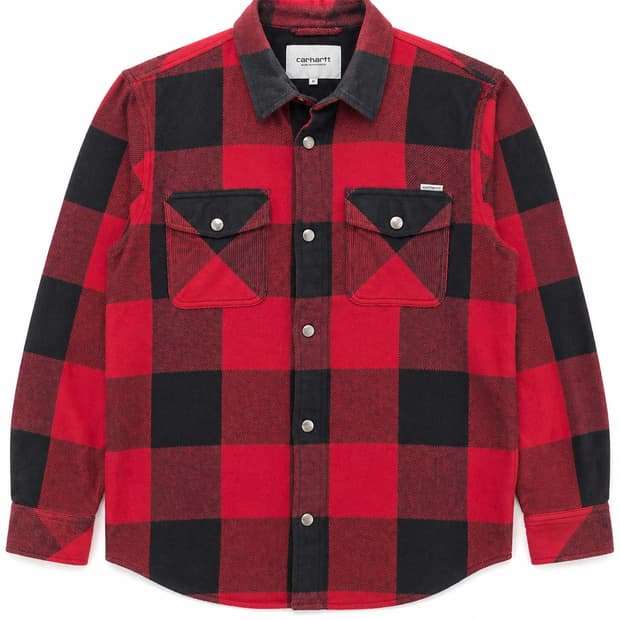 Carhartt 체크 셔츠 M