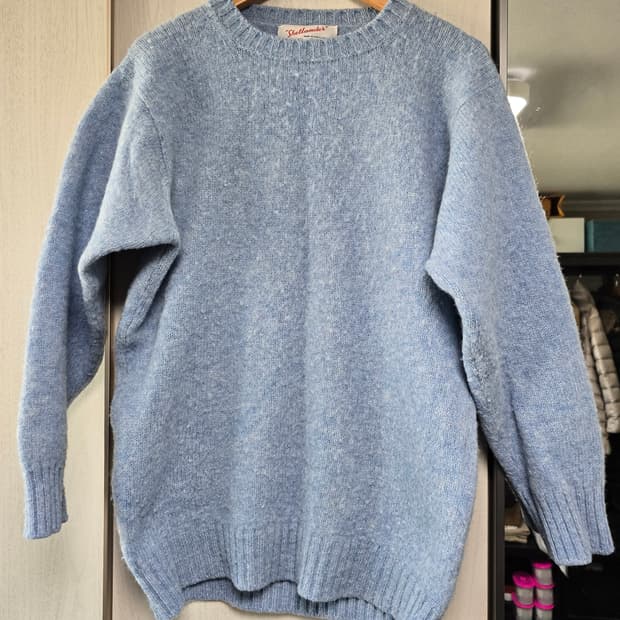 셔틀랜더 쉐기독 니트