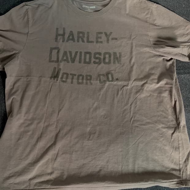 할리데이비슨 프린팅 티셔츠 