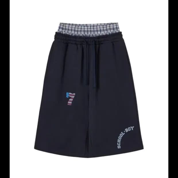 Aeae 트렁크 레이어드 스웻숏츠 trunk layer