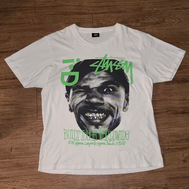 Stussy x i-D Magazine x Goldie 티셔츠 L