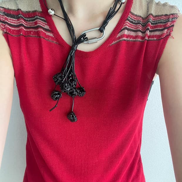 bouquet necklace