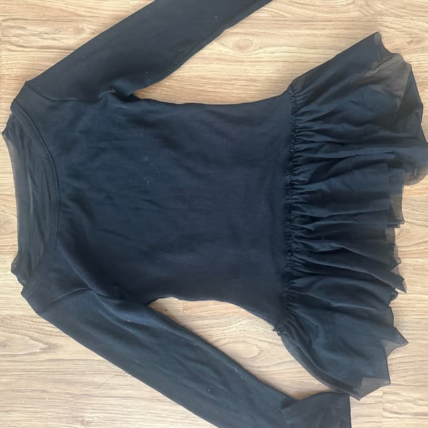 Peer Flare up 발레리나 매쉬 탑 