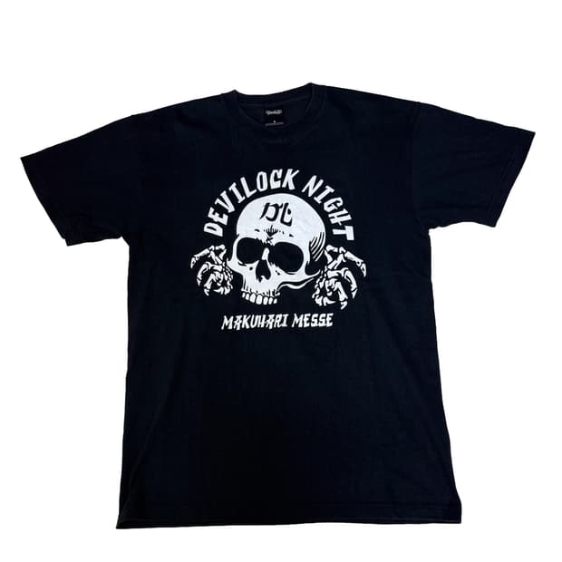 빈티지 데빌락 데빌록 Devilock 스컬 그래픽 티셔츠 XL