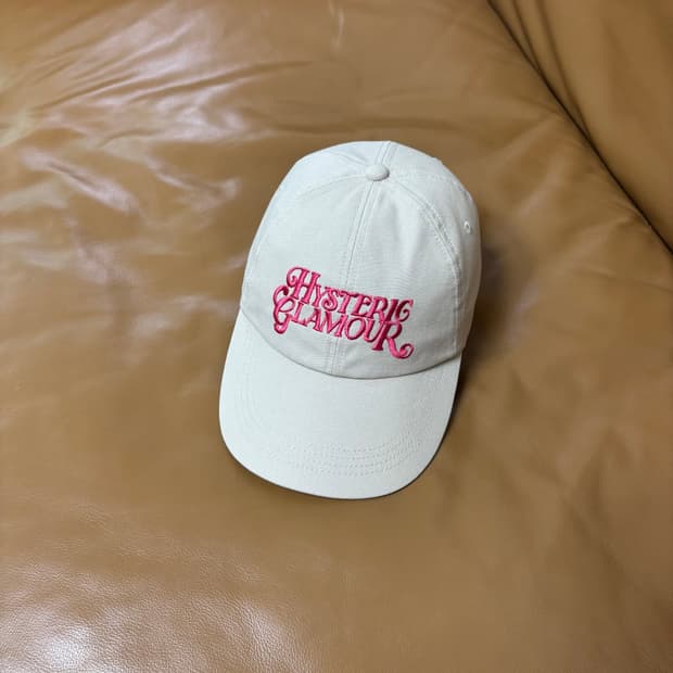 Hysteric Glamour 히스테릭글래머 워키드 탄 6패널 볼캡 모자