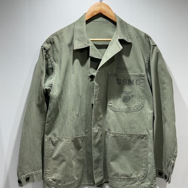 40s USMC P41 HBT 유틸리티 자켓