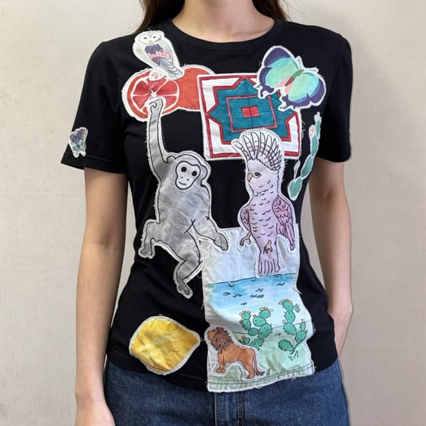 Dolce & Gabbana Graphic Patch Tee