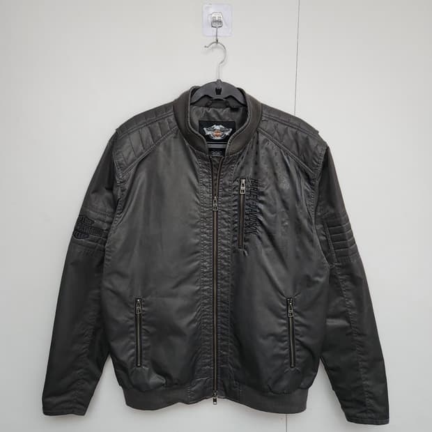 할리데이비슨 100 항공점퍼 라이더자켓 블루종