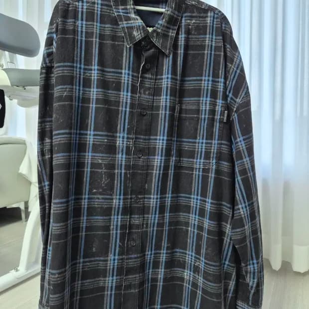 (새상품급) 준지 25FW 아일랜드 셔츠 블랙 46