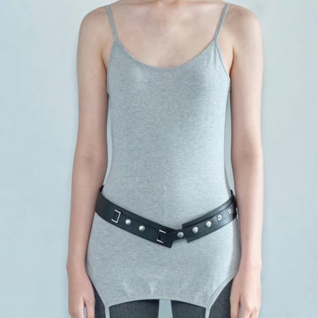 세릭 벨트 FLAT SNAP BELT BLACK