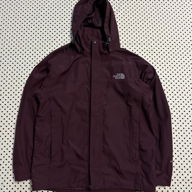 노스페이스 하이벤트 다크버건디 바람막이