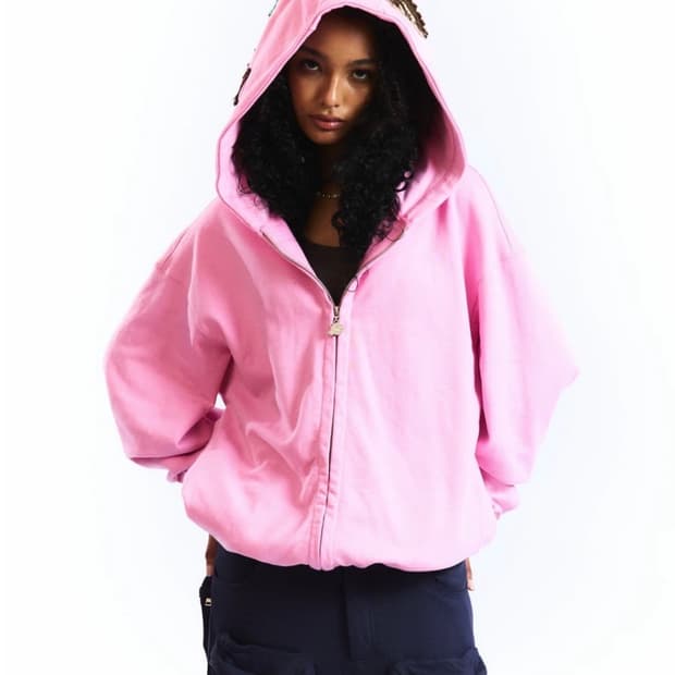 [CASHHOOKED CLOTH] hoodie zip up