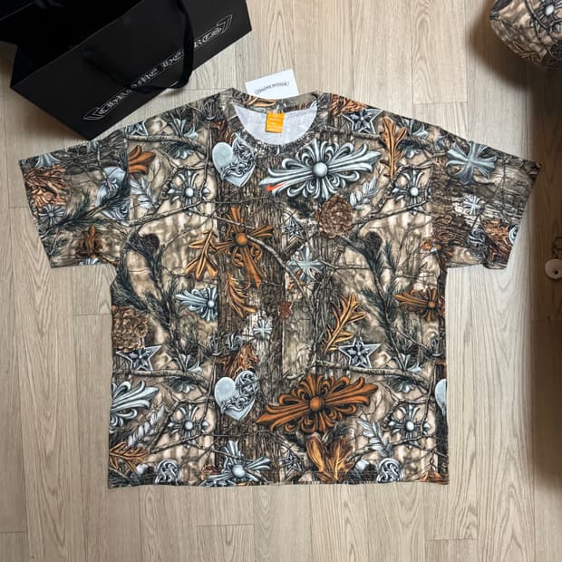 크롬하츠 녹타 드레이크 리얼트리 티셔츠 