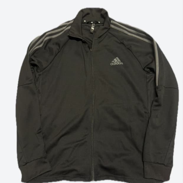 아디다스 트랙탑 블랙/그레이 XL/2XL