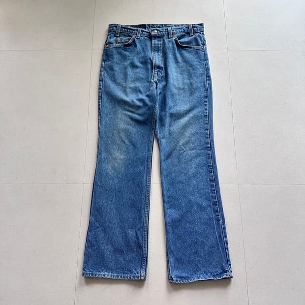 90s 리바이스 517 MADE IN USA 오렌지탭 부츠컷 W36 L3
