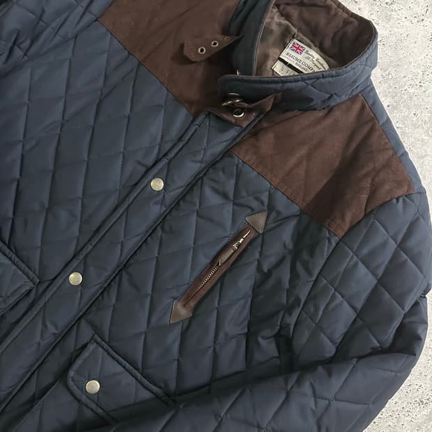 RESUME COMPANY 퀼팅 헌팅 자켓