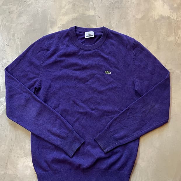 라코스테 니트 퍼플 95