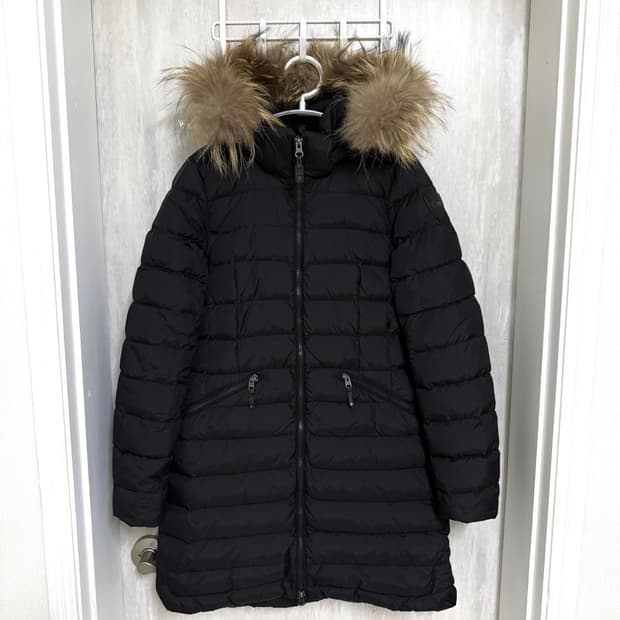 여성 XS / 아이더 구스다운 롱패딩 다운 자켓