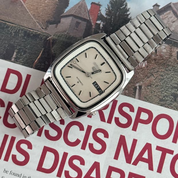 세이코 Seiko 5 오토매틱 스퀘어