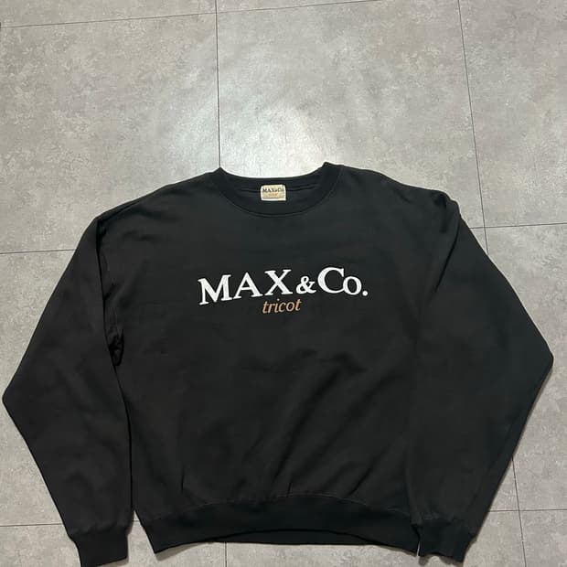00s  막스마라 / MAX&CO 빈티지 오버사이즈 코튼 스웻셔츠  95