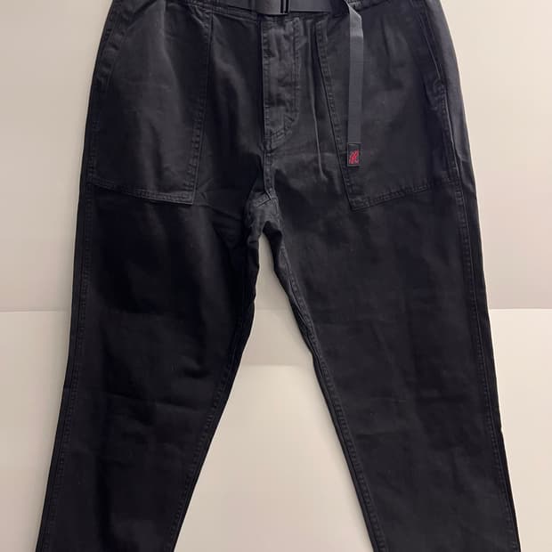 Gramicci 남성 면바지 블랙 아시아 L