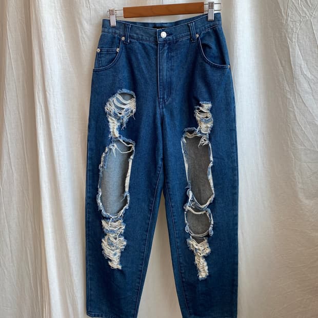 GORGE 데미지 데님팬츠(M)