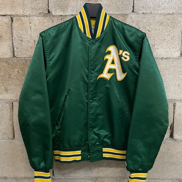 스타터 MLB 오클랜드 시티 자켓