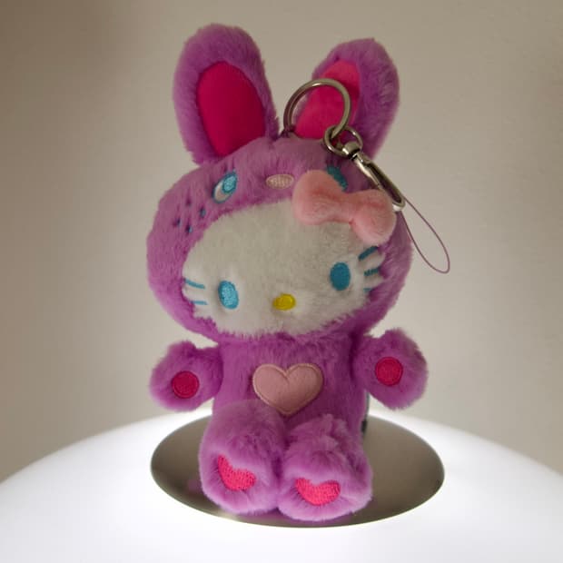 (일본 정품) 헬로키티 50주년 마스코트 컬러풀버니 키링