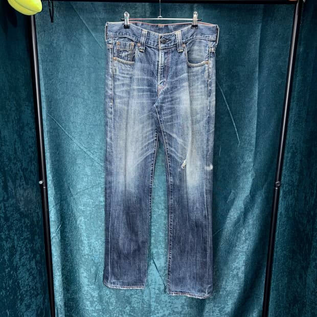 (33) 리바이스 프리미엄 PCL15 화이트탭 데님 팬츠