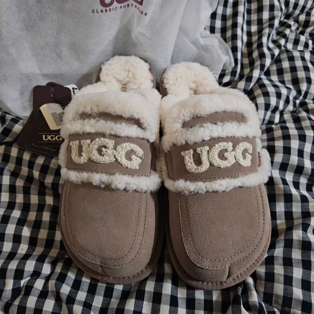 오즈웨어 시어링 어그슬리퍼 eu38 (240,245)