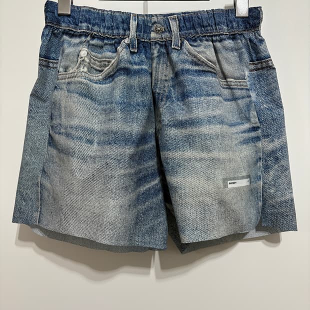 세티스파이 / 피스쉘 5인치 언라인드 쇼츠 디지털 데님 / 1