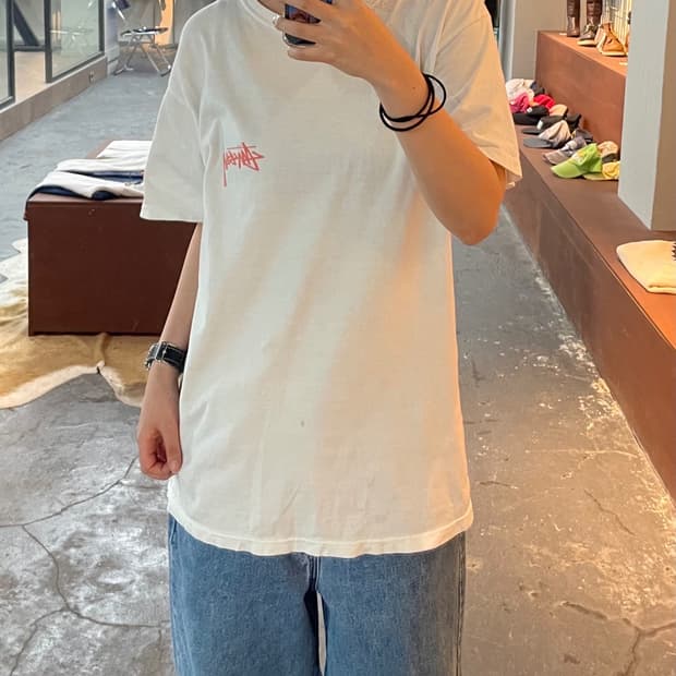스투시 페인터 다이드 반팔 H252